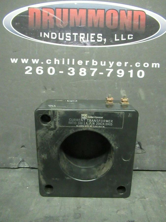 Used WESTINGHOUSE CURRENT TRANSFORMER 2092A18H05 RATIO: 300:1 A
