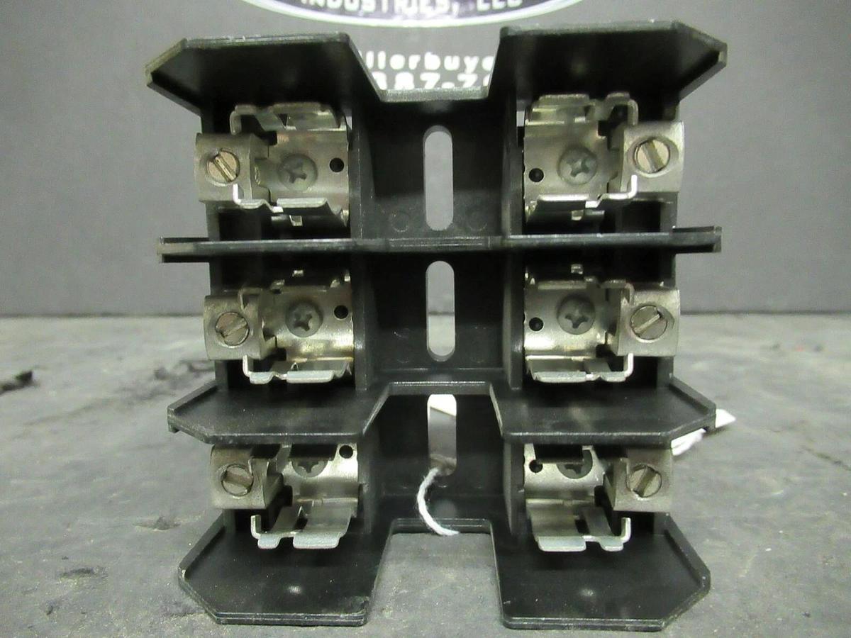 Used LITTELFUSE FUSE HOLDER LJ60030-3C FOR 30 AMP 600 V FUSES **WARRANTY**