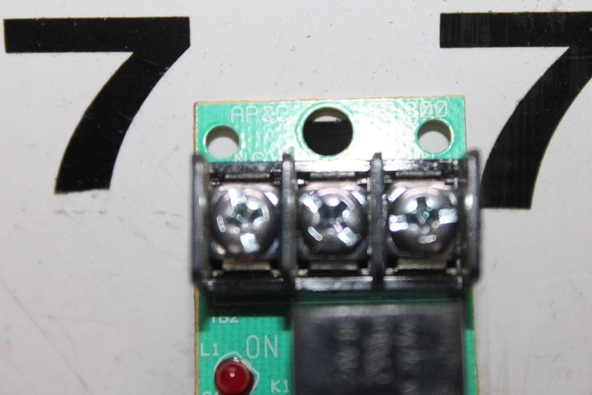 Used AP&C RELAY CIRCUIT BOARD MR-800 **WARRANTY INCLUDED**