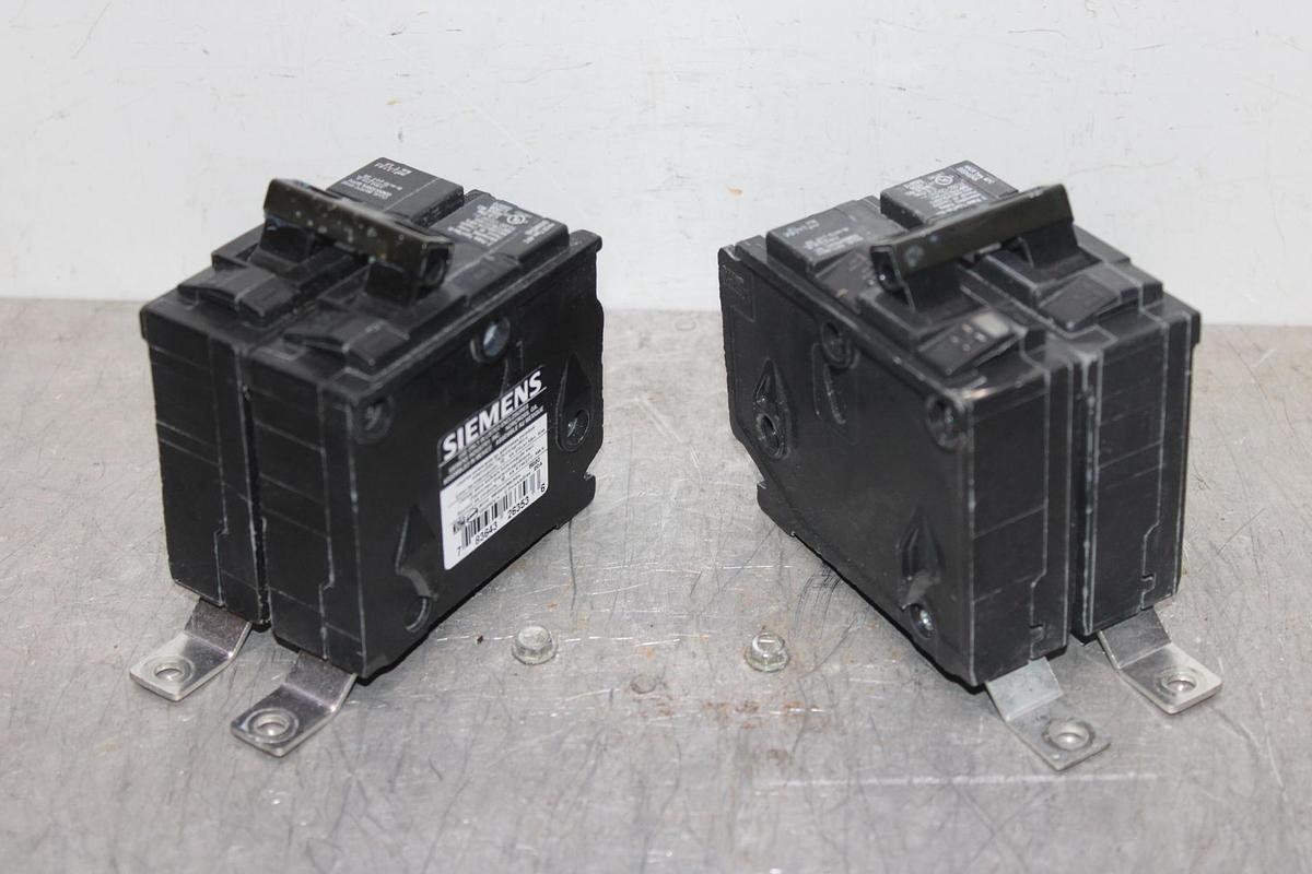 LOT OF 5 NEW SURPLUS SIEMENS BRREAKER B120 20 AMP 120/240V 1-POLE