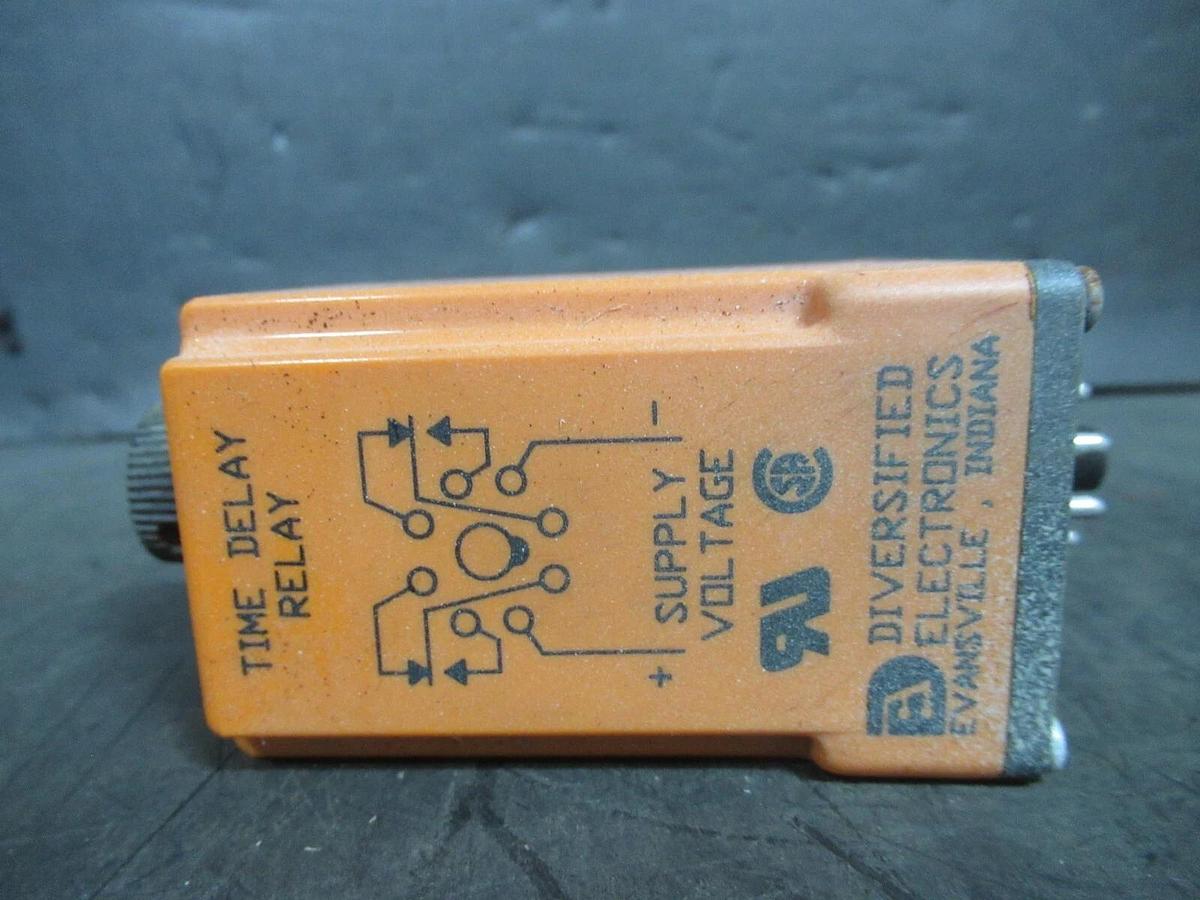 NIB ATC TIME DELAY RELAY TUC-120-AKA-030 0-30 SECOND 120 VAC/DC 10 AMP @ 250 VAC