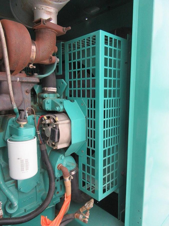 Used 40 KW 50 KW DIESEL GENERATOR CUMMINS 120/240V B3.9-G1 RECONNECTABLE VIDEO