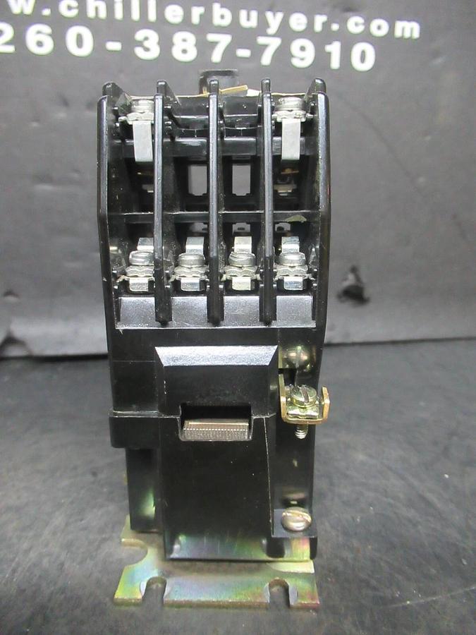 Used WESTINGHOUSE INDUSTRIAL CONTROL RELAY BF06F MODEL E 6-NC 60 AMP 120 VAC