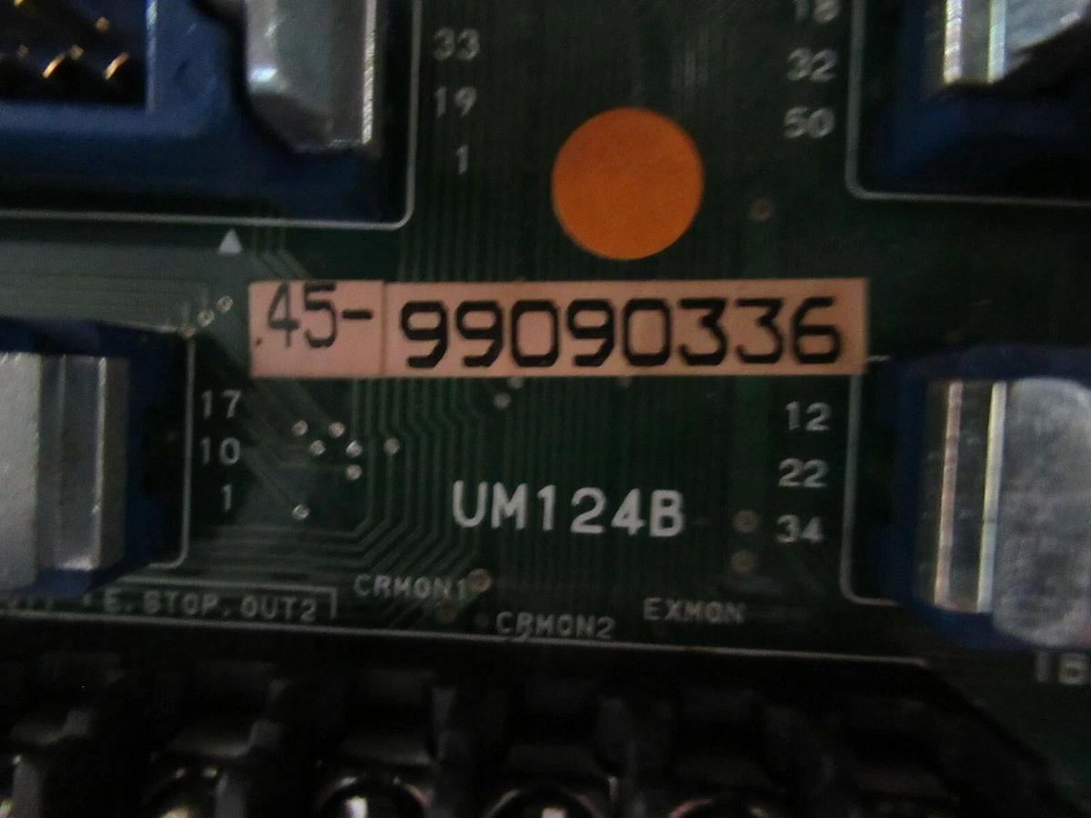 Used NACHI CIRCUIT BOARD UM124B 45-99090336 **30 DAY WARRANTY INCLUDED!**