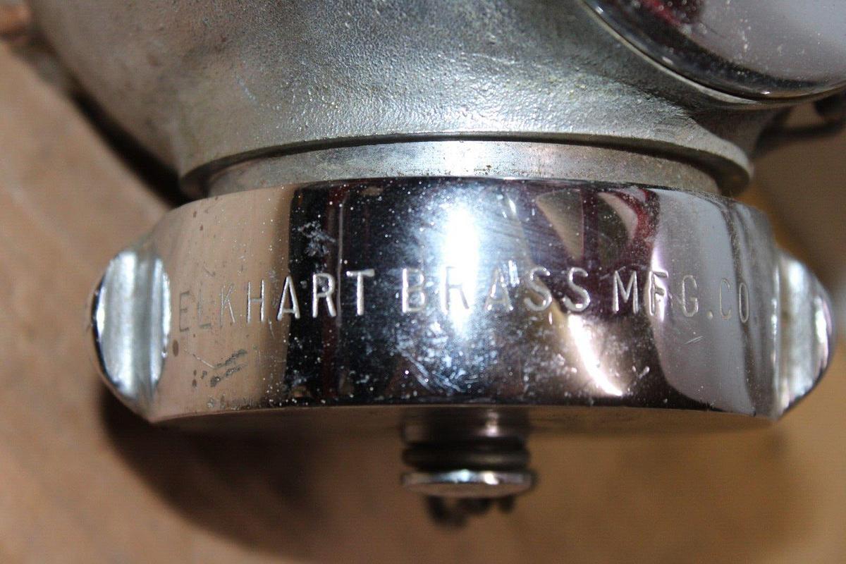 Used ELKHART BRASS U ANGLE FIRE HOSE VALVE 2.5" 15-31-SA 300 PSI **WARRANTY**