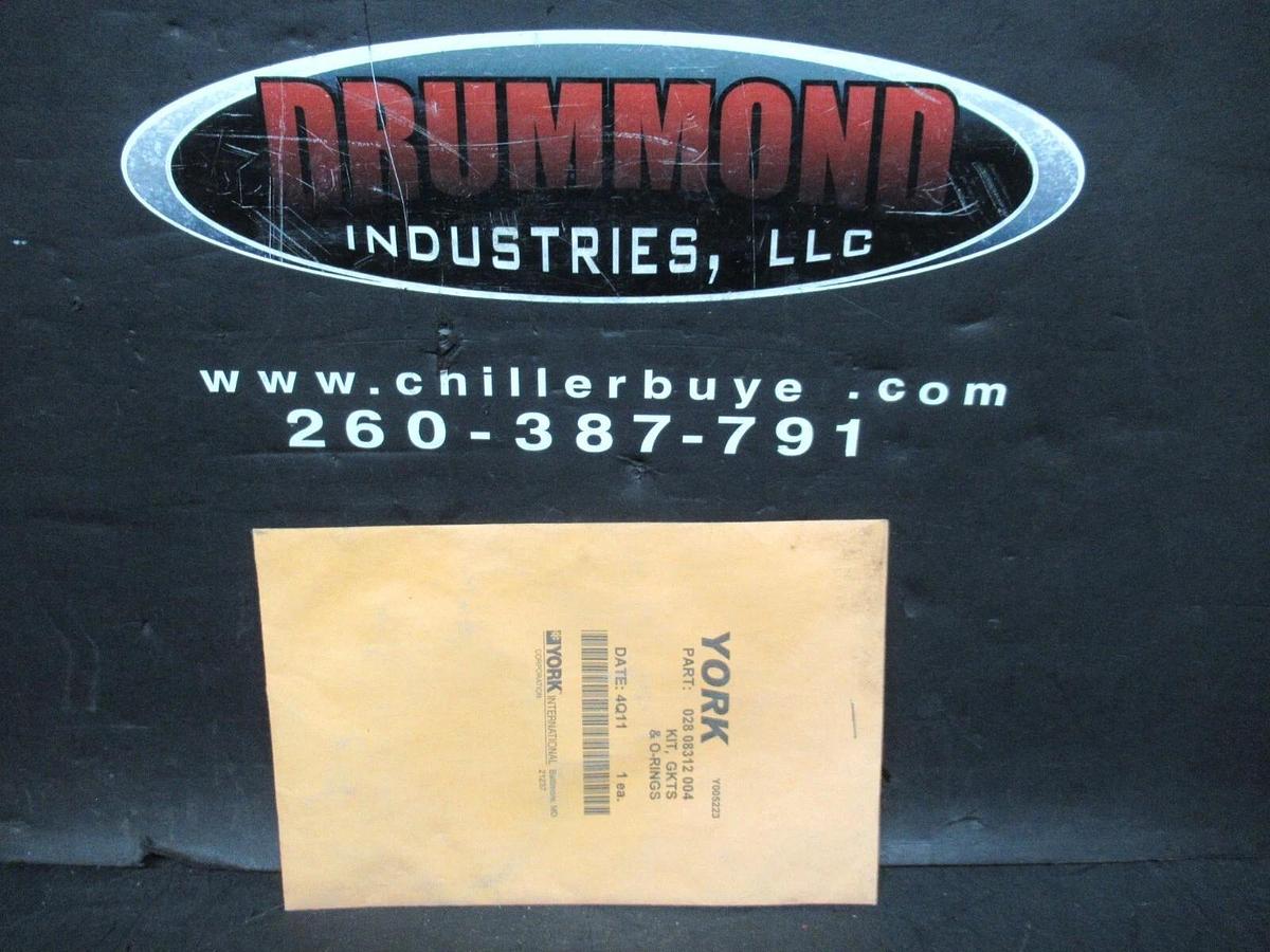 NEW SURPLUS YORK GASKET O-RING KIT 028-08312-004 **WARRANTY INCLUDED**