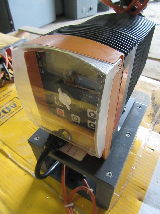 Used PROMINENT FLUID CONTROLS METERING DOSING PUMP GALA1602PVT 17 W 0.55 GPH 2.1 LPH