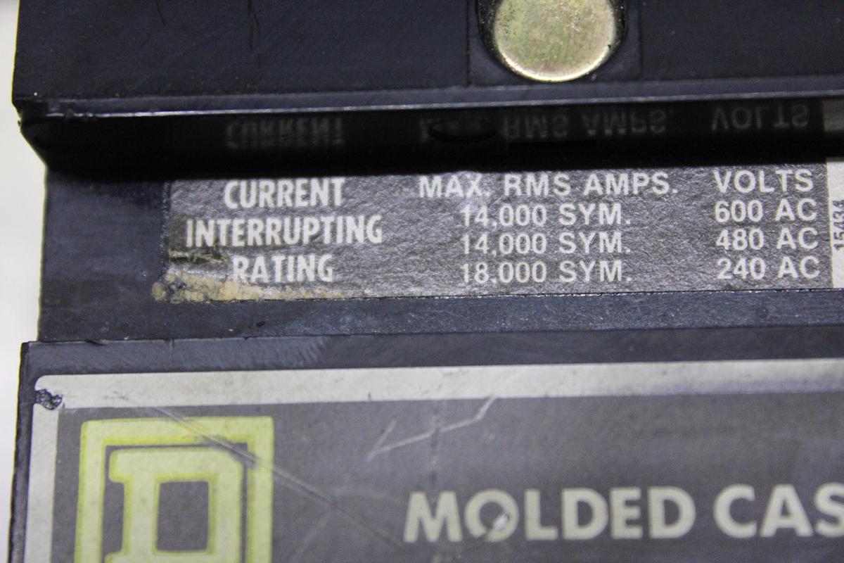Used SQUARE D I-LINE CIRCUIT BREAKER FA34030 30 AMP 480 VOLT 3-POLE