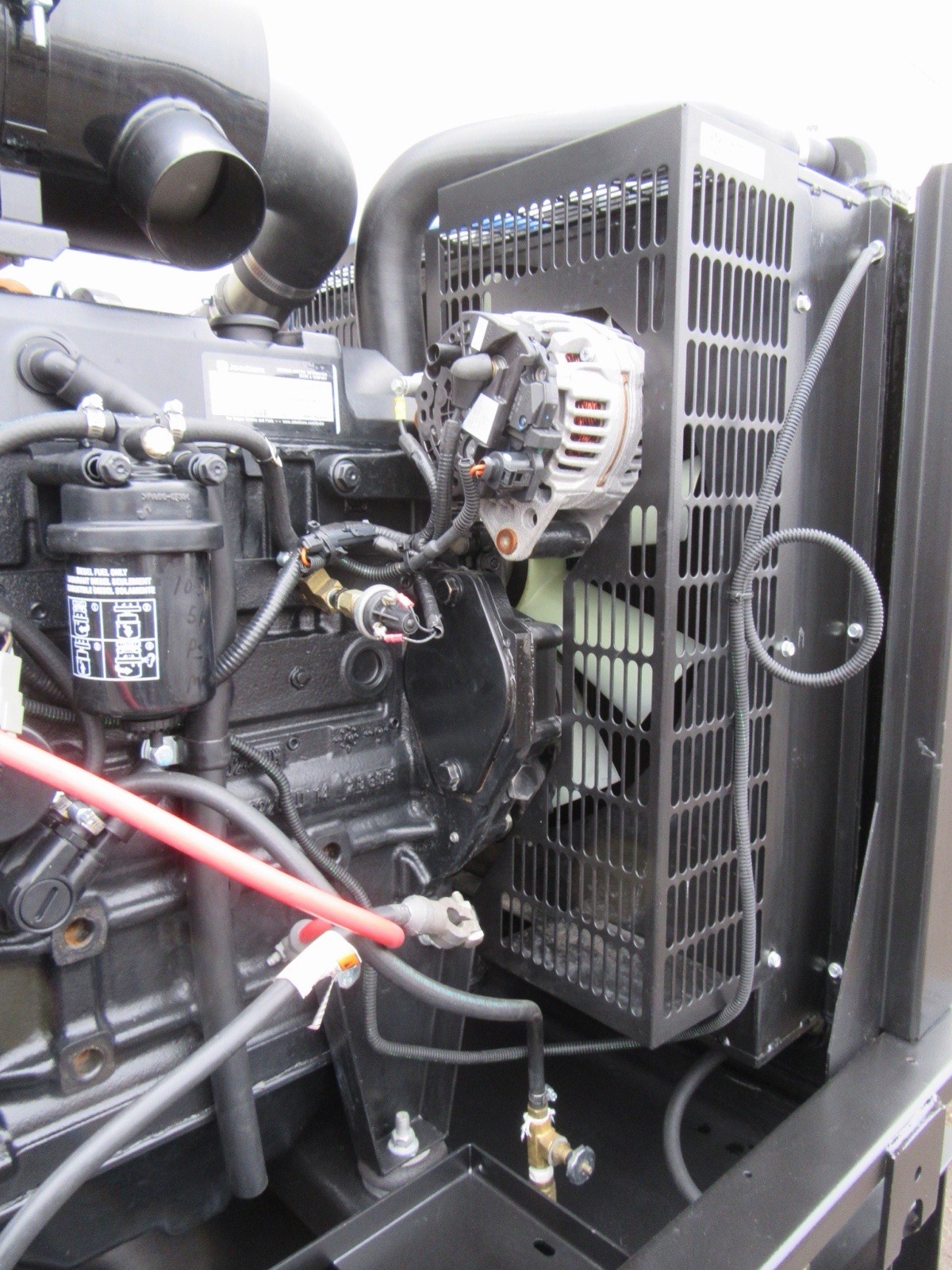 Used 30 KW DIESEL GENERATOR GENERAC 120/240 VOLT SINGLE PHASE 519 HOURS VIDEO WE SHIP