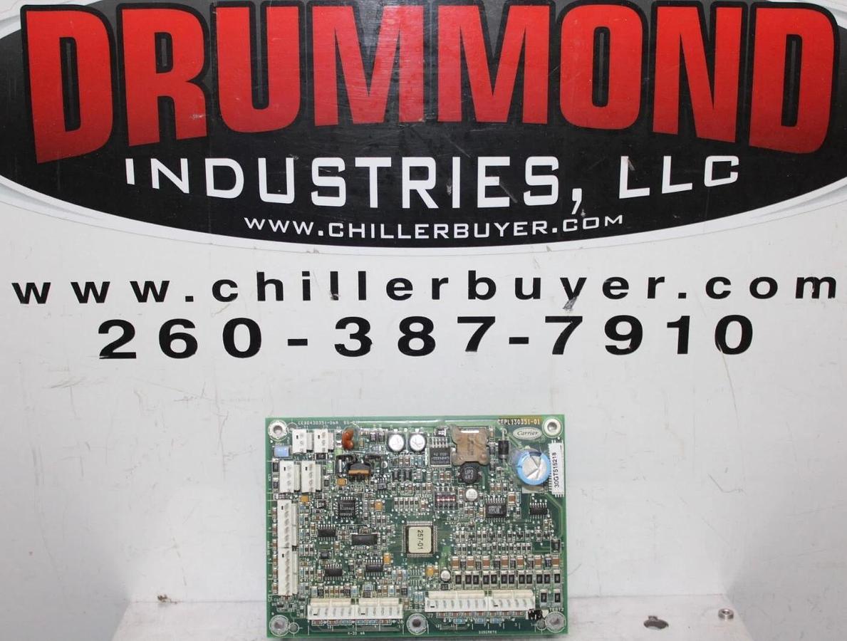 Used CARRIER CONTROL CIRCUIT BOARD CEPL130351-01 CEBD430351-06A 30GT515218