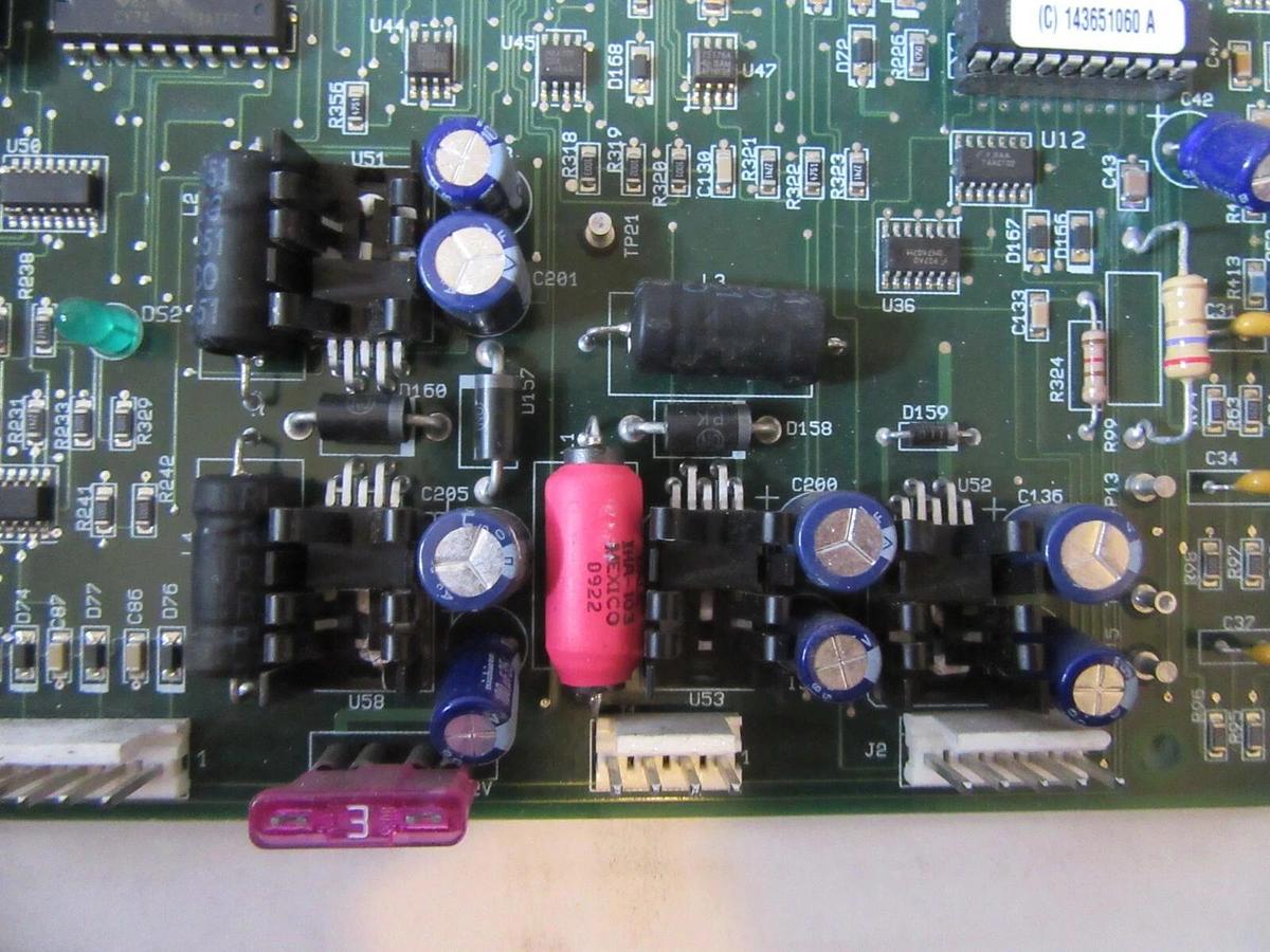 Used EXIDE / POWERWARE 101073072-001 REV N02 INVERTER CONTROL CIRCUIT BOARD