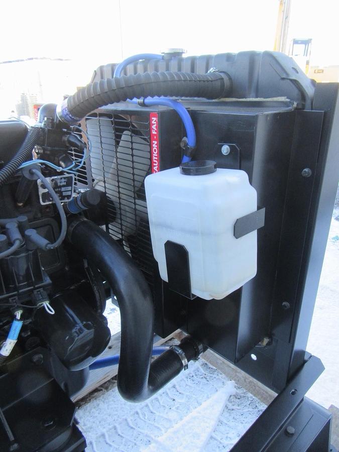 Used 25 KW GENERATOR GENERAC NATURAL GAS LP PROPANE 120/240V 1 PH SG025 270 HRS VIDEO