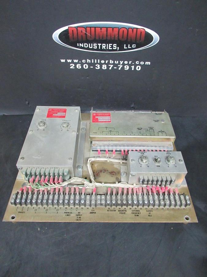 Used AMERICAN BOSCH ELECTRIC GOVERNER BOARD LSP672A CU673C-17 LS371A KT6722