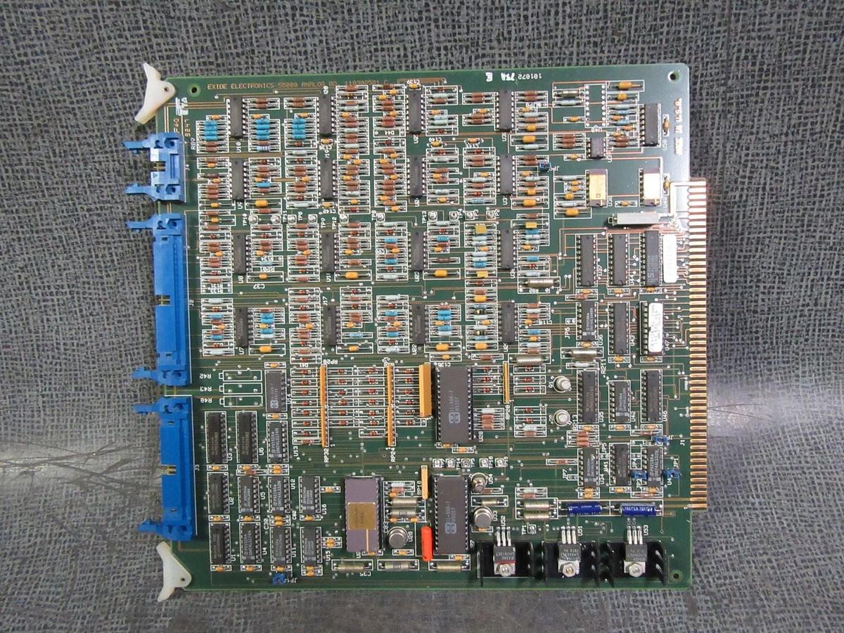 Used EXIDE 56000 ANALOG CIRCUIT BOARD 118302581C J 101072754E *WARRANTY INCLUDED*