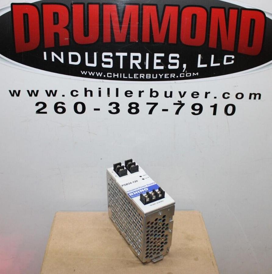 Used RHINO INDUSTRIAL POWER SUPPLY PBS24-120 240 VAC 2 AMP **WARRANTY**