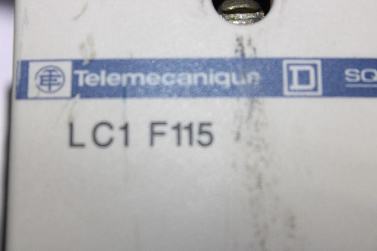 Used TELEMECANIQUE CONTACTOR LC1F115 600 VAC 175 AMP 3-POLE *WARRANTY*