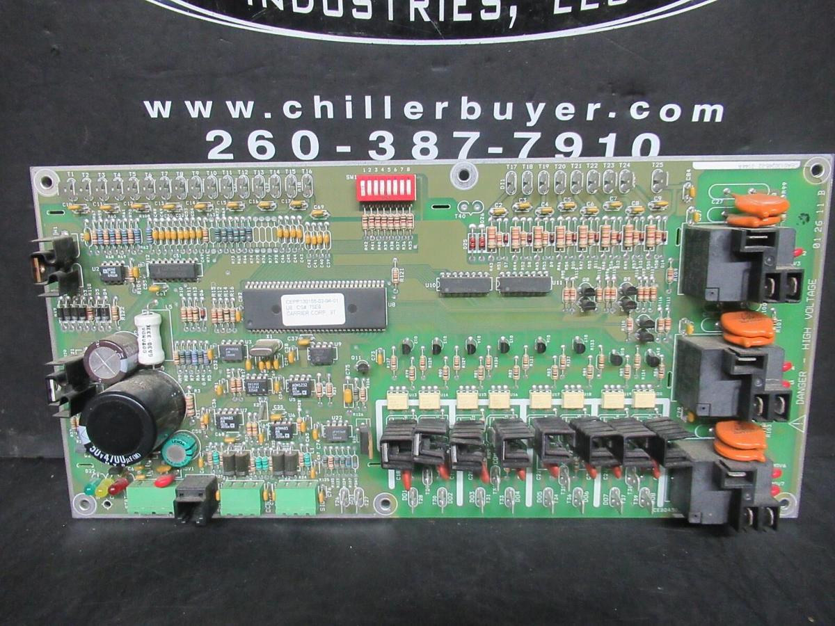 Used CARRIER CHILLER CONTROL BOARD CEPP130156-02-04-01 CEBD430213-07A **WARRANTY**