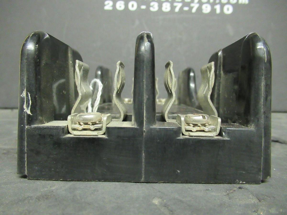 Used MARATHON FUSE HOLDER 6F30A2SP FOR 30 AMP 600 V FUSES **WARRANTY**
