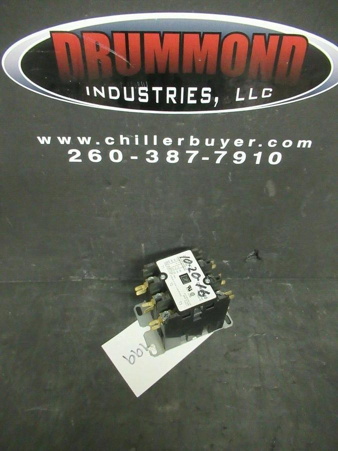 Used TRANE CONTACTOR CTR02580 30 AMP 40 AMP/RES 600 VAC 20 HP