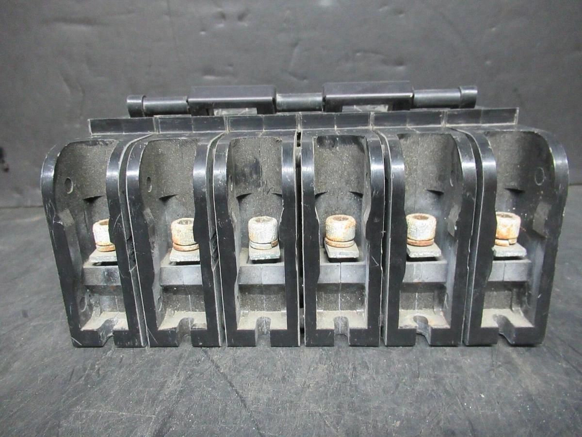 Used HEINEMANN BREAKER CF6-Z1-21 CF6-G8-DU 56 AMP TRIP 240 VAC HH83XE629A