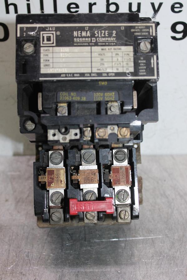 Used ITE GENERAL DUTY ENCLOSED SWITCH JU-321 30 AMP 240 VAC 3-PHASE NEMA 1