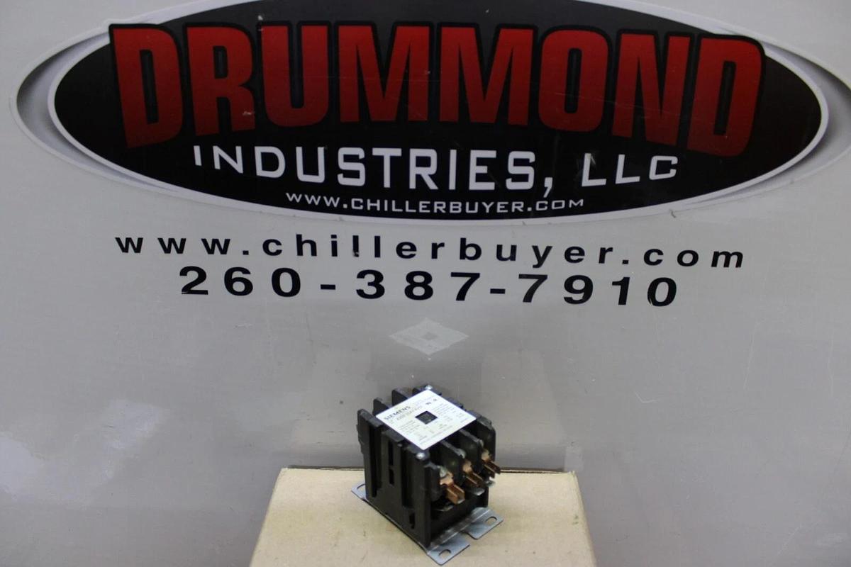Used SIEMENS CONTACTOR 42BF35AFAHX 600 VAC 30 AMP 3-POLE 3-PHASE 15 HP **WARRANTY**