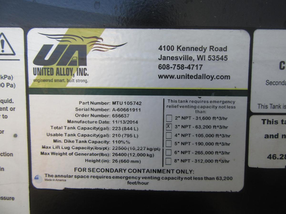 Used 50 KW DIESEL GENERATOR MTU 120/208V 3 PH JOHN DEERE SOUND ENCLOSED 158 HRS VIDEO 2016