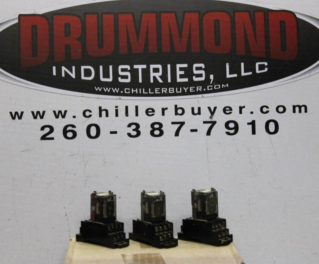 Used LOT OF 3 FUJI ELECTRIC RELAY HH54P-J 24 VOLT 50/60 HZ *WARRANTY*