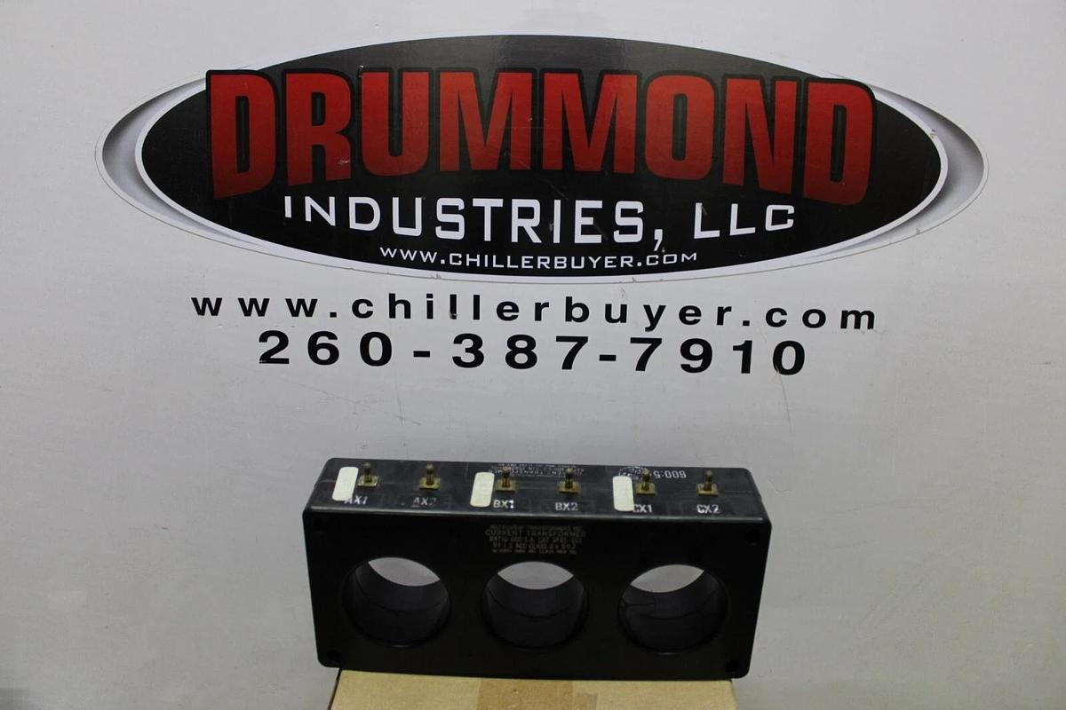 Used WESTINGHOUSE CURRENT TRANSFORMER 3P85-601 2092A37H08 600:5 AMP 600 VOLT