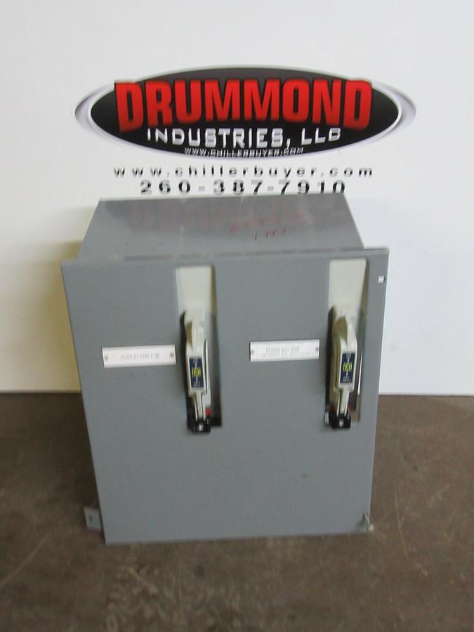 Used SQUARE D TWIN MCC FUSIBLE STARTER BUCKET 18" MODEL: 4 8998-KK-416 SER. A