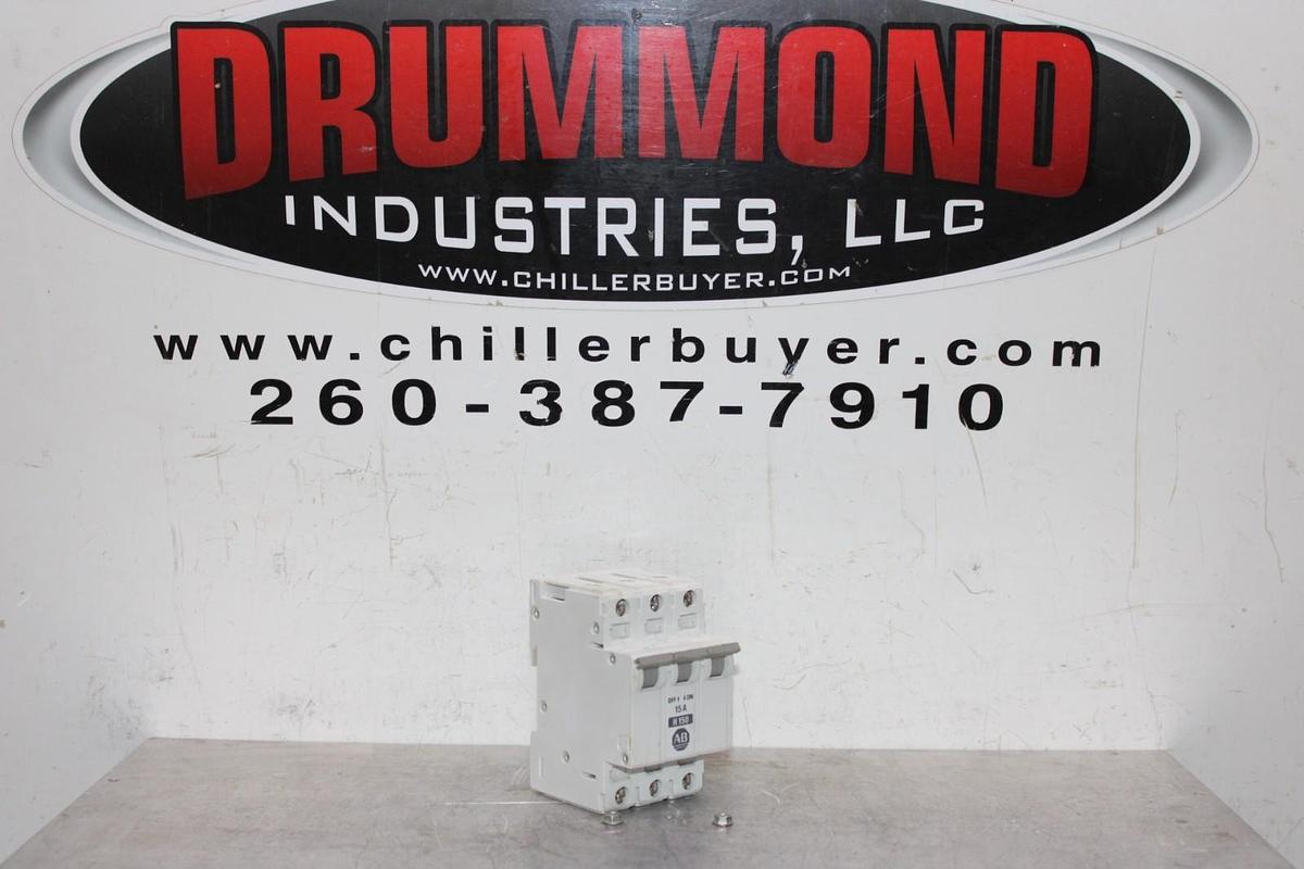 Used ALLEN BRADLEY CIRCUIT BREAKER 1492-CB3 480/277 VAC 10 AMP 3-POLE