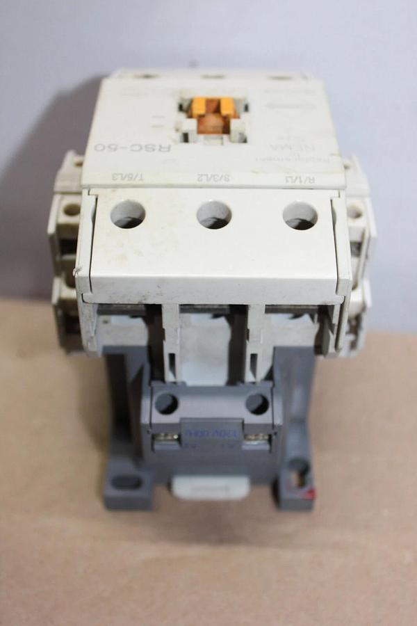 Used BENSHAW MAGNETIC CONTACTOR RSC-50 600 VAC 70 AMP 30 HP COIL: 120 VAC