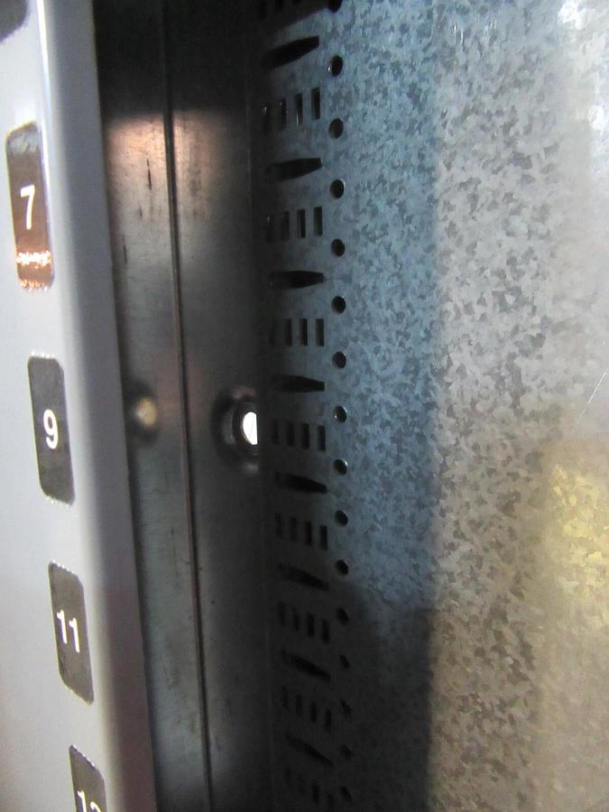 Used 400 AMP SQUARE D I-LINE PANELBOARD PANEL W/ MAIN 3 PH 4 W 600 / 480 VAC E1