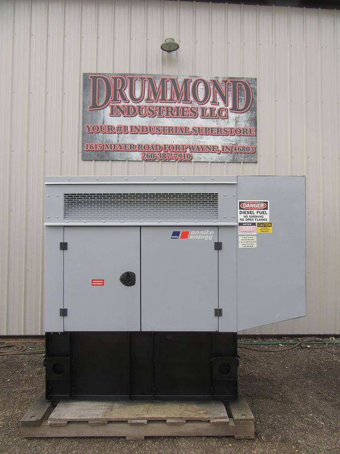 Used 20 KW DIESEL GENERATOR MTU 120/240 V 4LE1 ISUZU SOUND ENCLOSED 299 HRS VIDEO