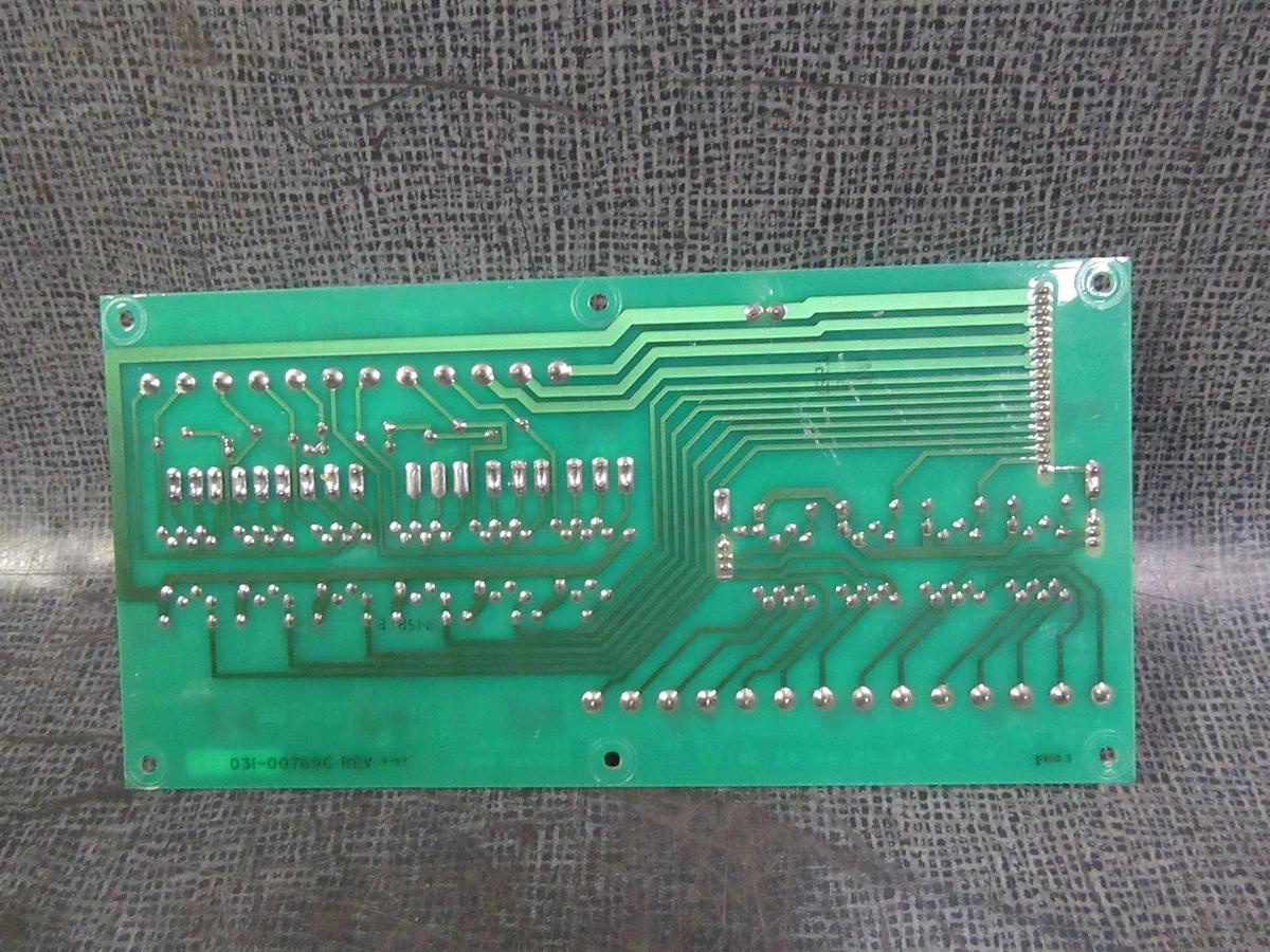 Used YORK CHILLER CIRCUIT BOARD RELAY MODEL/REVISION: 031-00769C001 REV C