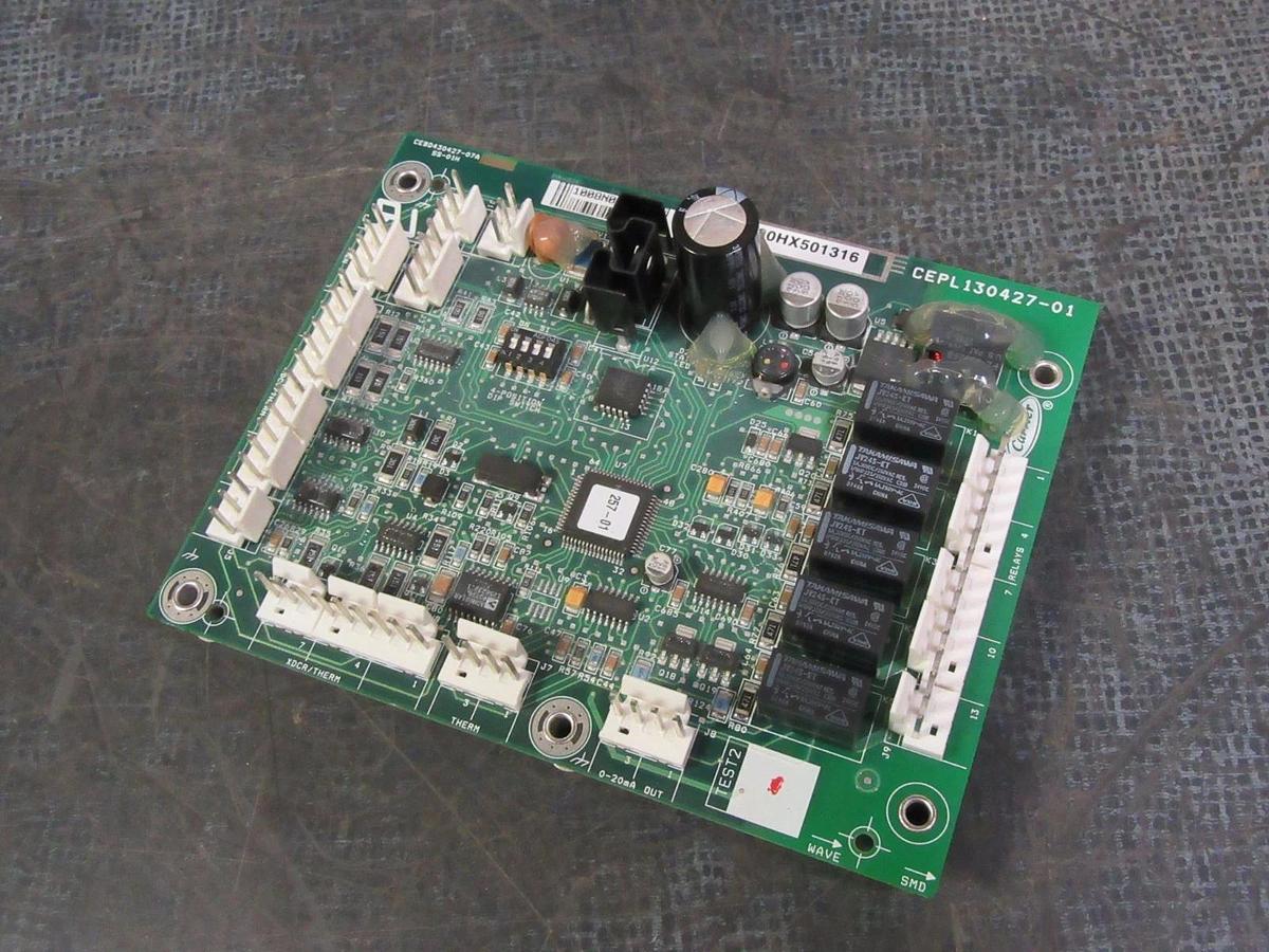 Used CARRIER CHILLER CONTROL CIRCUIT BOARD ASSEMBLY: 30HX501316 MODEL: CEPL130427-01