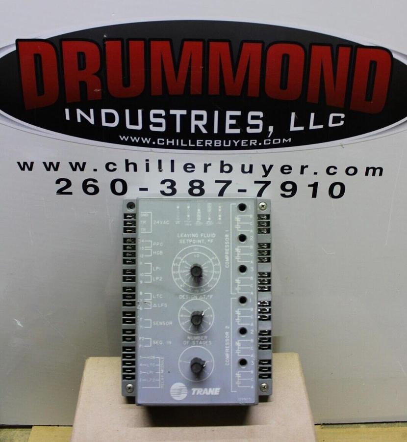 Used TRANE CHILLER CONTROL MODULE W7900A1014 24 VOLT 12 VA **WARRANTY INCLUDED**