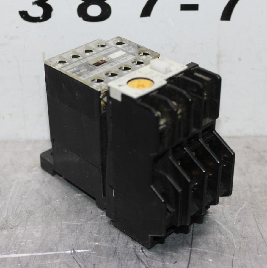 Used FUJI ELECTRIC MAGNETIC STARTER SJ-0G 440 VOLT 15 AMP W/ TR-0N/3 OVERLOAD