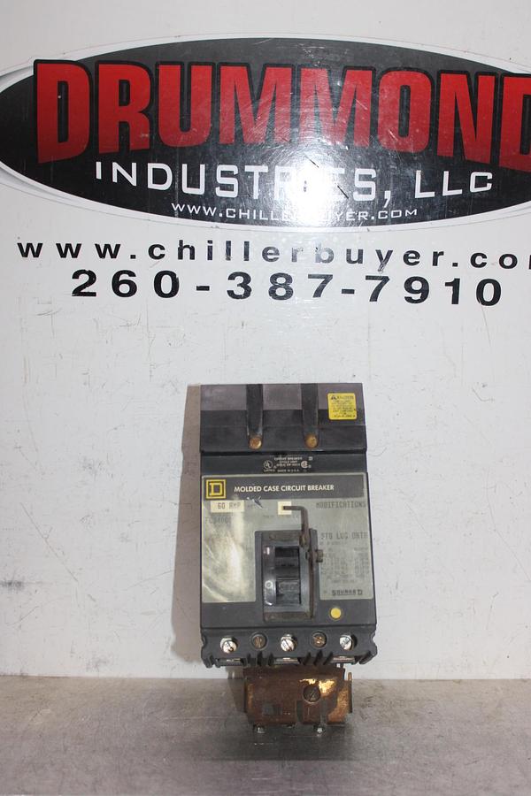 Used SQUARE D POWERPACT I-LINE CIRCUIT BREAKER PJA36120 1200 AMP 600 VAC 3-POLE