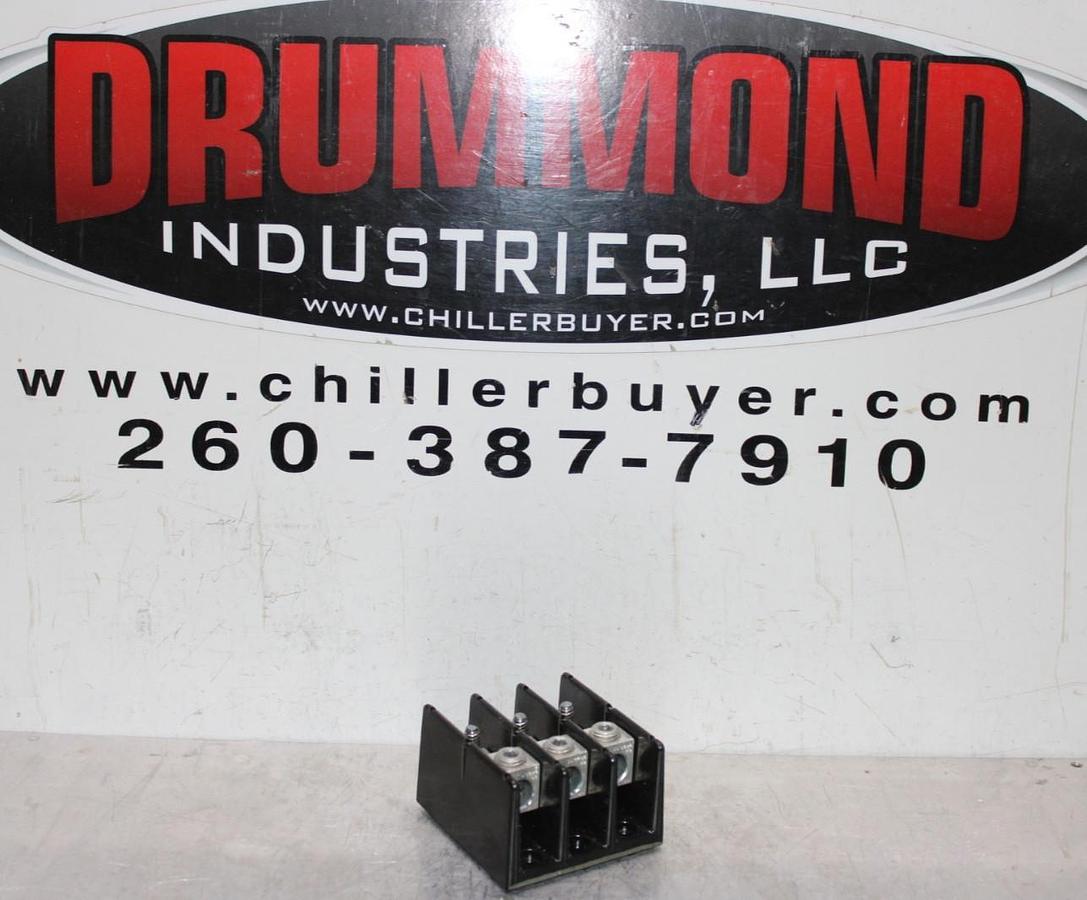 Used BUSS WIRE LUG 16280-3 175 AMP 600 VOLT 3-POLE COPPER & ALUMINIUM