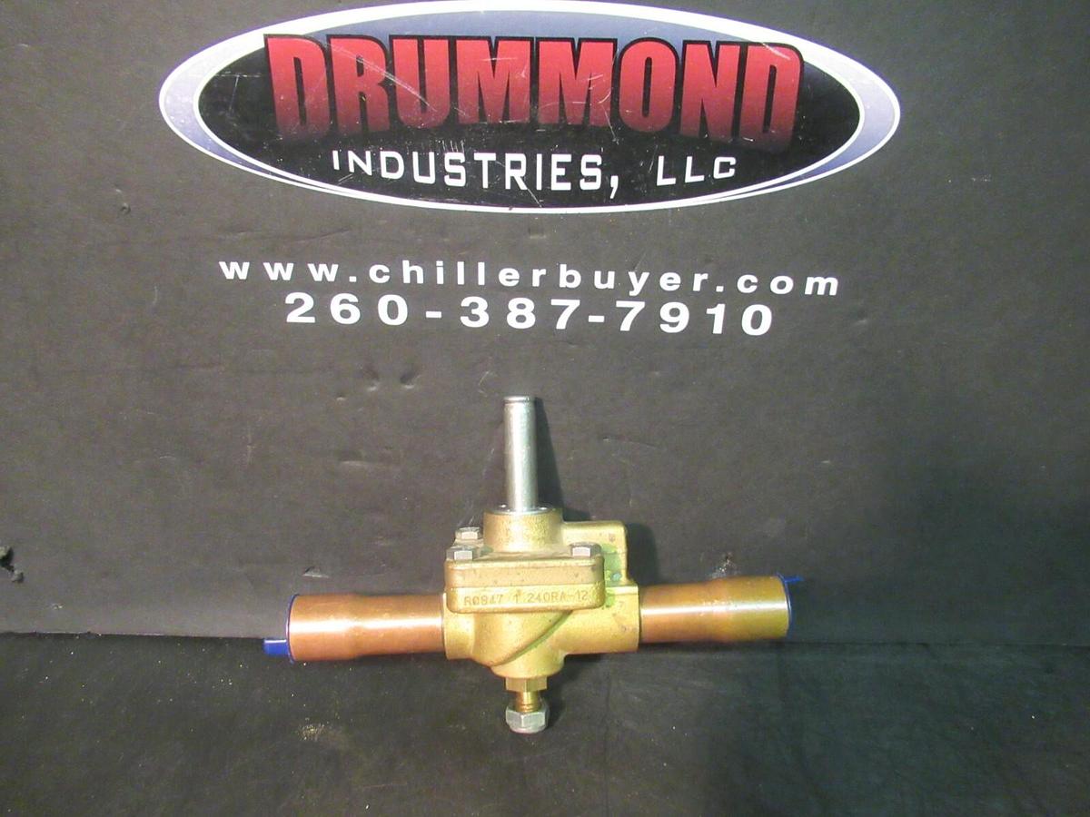 Used REFRIGERANT SOLENOID VALVE R0847-1 240RA **WARRANTY INCLUDED**