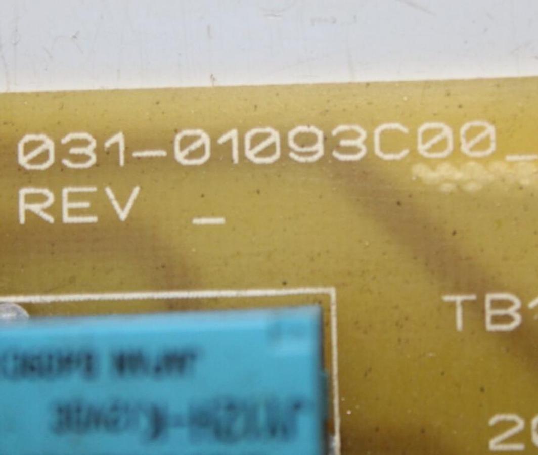 Used YORK HVAC CHILLER RELAY CIRCUIT BOARD 031-01093C00 **WARRANTY INCLUDED**