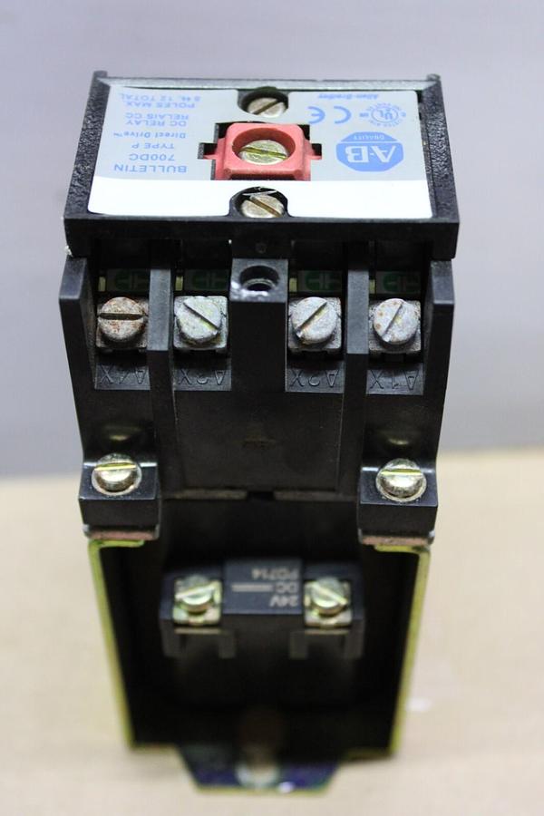 Used ALLEN BRADLEY DC RELAY 700DC-P400Z24 600 VAC 60 AMP **WARRANTY**