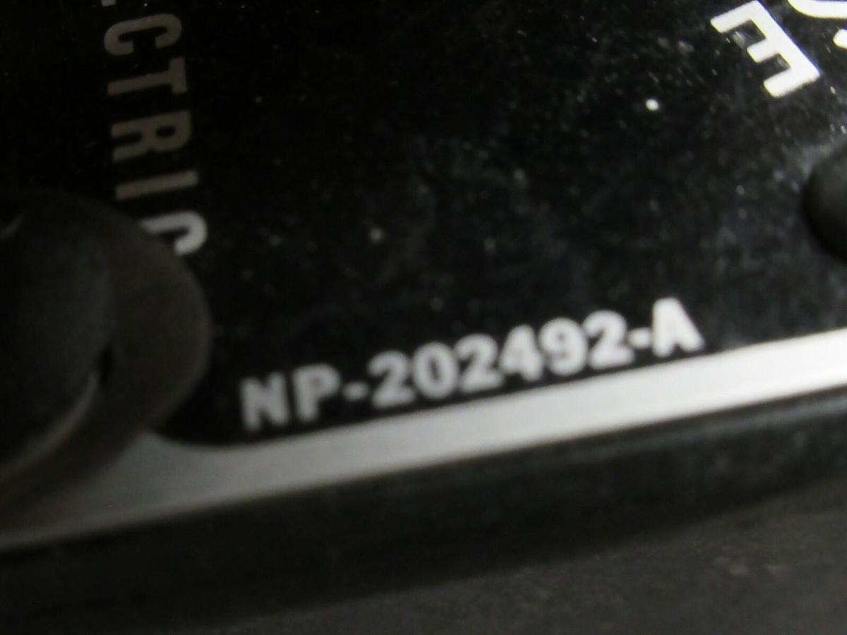 Used GENERAL ELECTRIC BREAKER CONTROL SBM TRANSFER SWITCH NP-20492-A