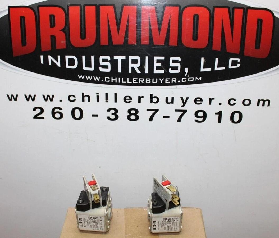 Used LOT OF 2 EATON BUSSMANN FUSE 170M3464 160 AMP 700 VAC **WARRANTY INCLUDED**