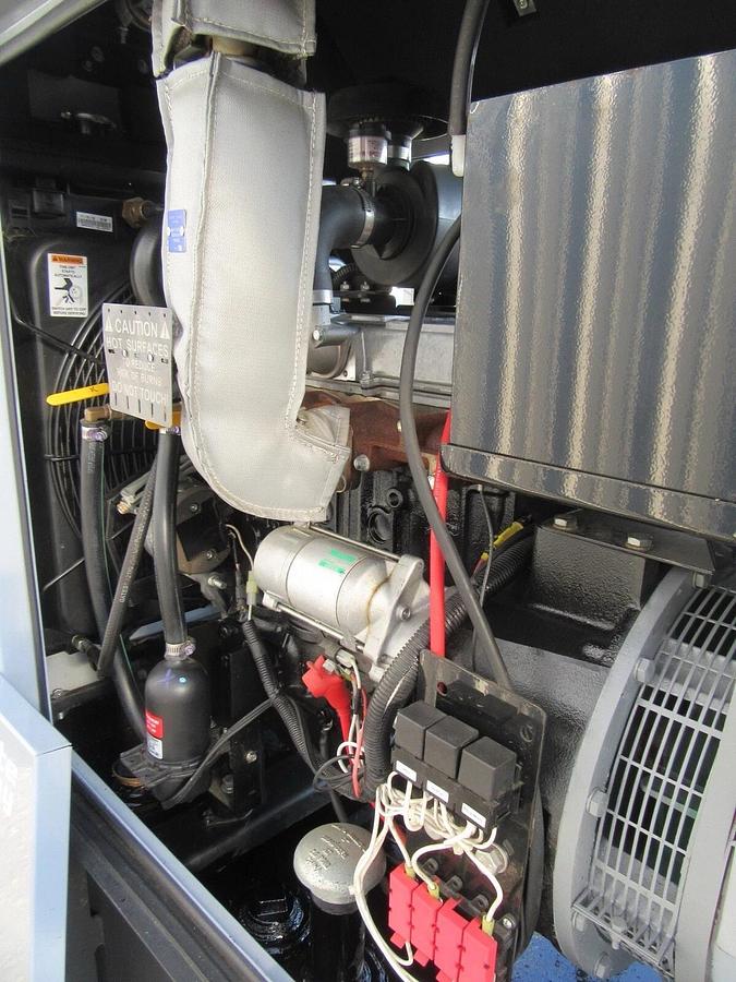Used 20 KW DIESEL GENERATOR ISUZU MTU 2017 253 HRS 120/240 VOLT 1 PH SOUND ENCLOSED