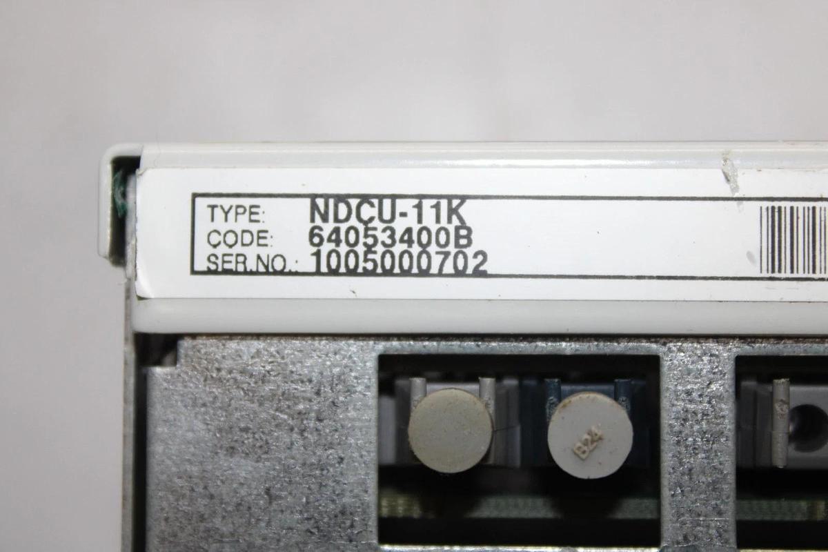 Used ABB VFD DRIVE CONTROL UNIT NDCU-11K 64053400B **WARRANTY INCLUDED**