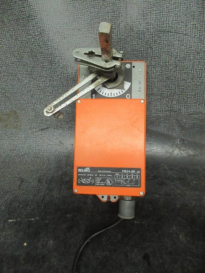 Used BELIMO ACTUATOR FM24-SR 24VAC/VDC 6W **WARRANTY INCLUDED**