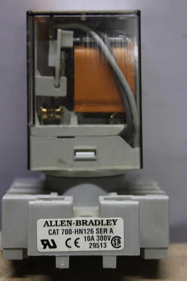 Used LOT OF 3 ALLEN-BRADLEY RELAY 700-HA33A1-3 120 VAC 10 AMP **WARRANTY**