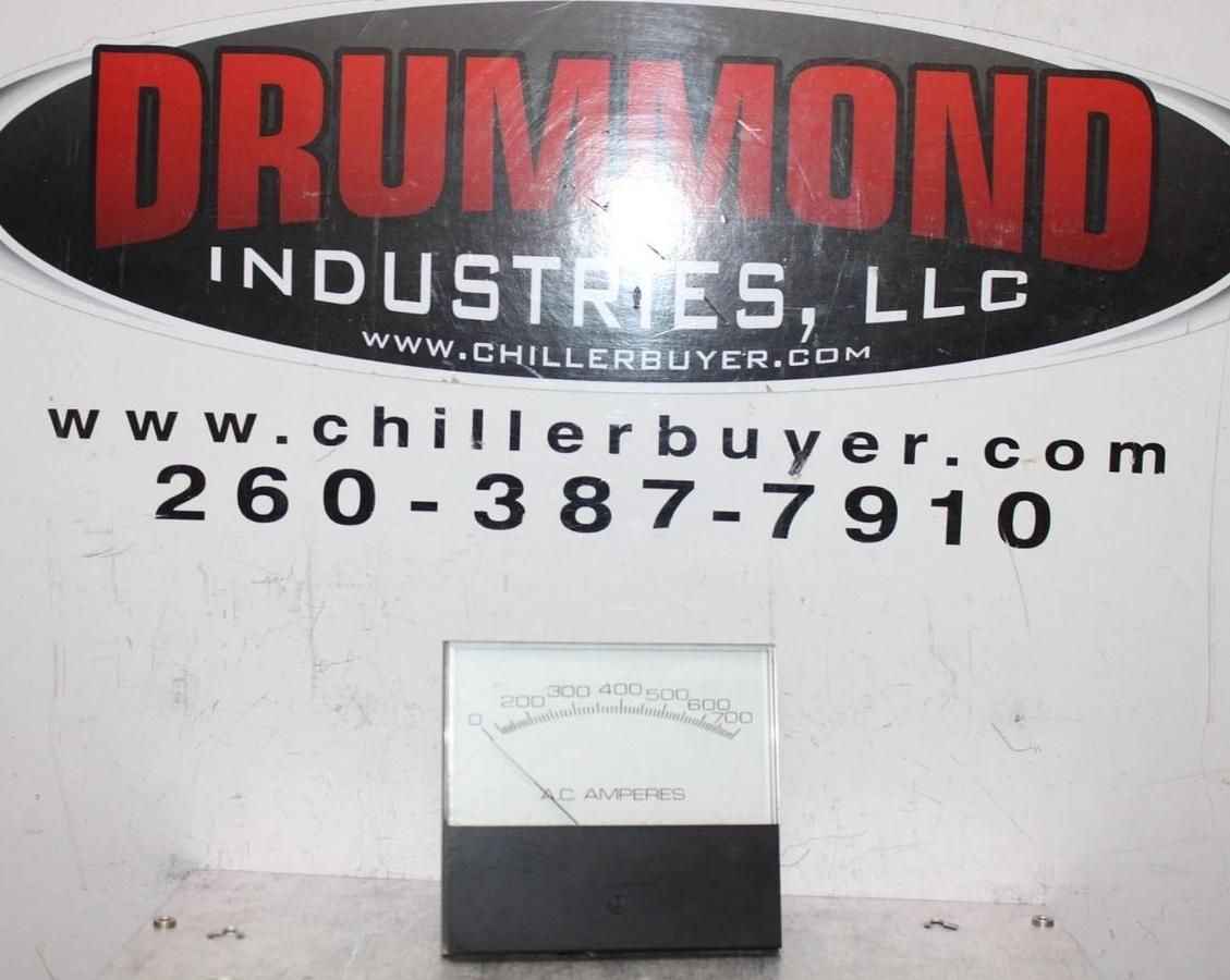 Used CROMPTON AC AMPERES METER 02AA-LSXX 0-700 SCALE **WARRANTY INCLUDED**